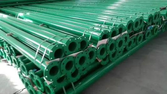 礦用抗靜（jìng）電塗（tú）塑複合鋼管